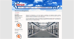 Desktop Screenshot of circarefrigeration.com